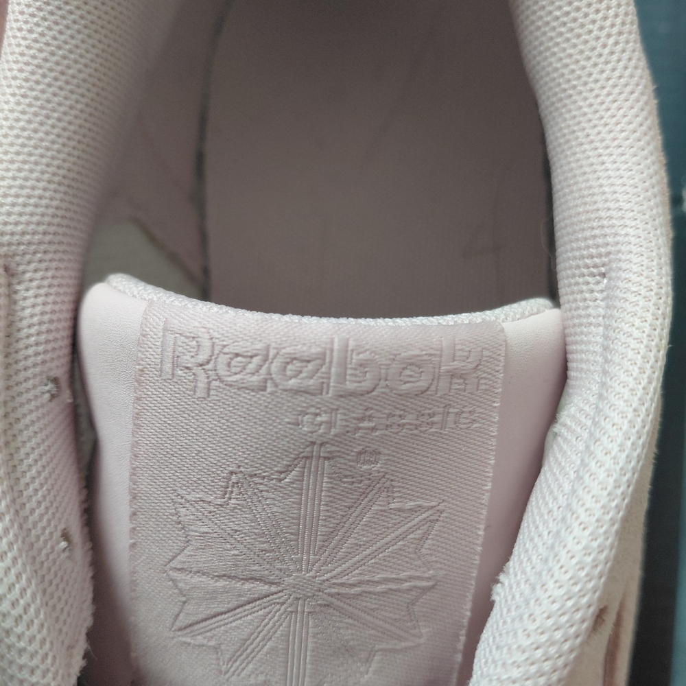 Reebok Women's Classic Suede Sneaker - Pink - Picture 8 of 12
